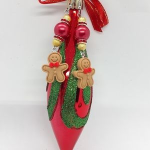 🌲Holiday Gingerbread Earrings